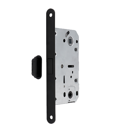 Замки Замок магнитный FANTOM сантехнический WC Magn latch 50x96 Black 